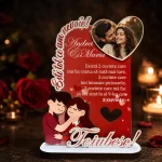 Trofeu Personalizat Printat- Esti tot ce am nevoie
