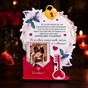 Trofeu Personalizat Printat – Scrisoare de iubire