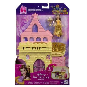 DISNEY PRINCESS CASTELUL LUI BELLE CU FIGURINE SI ACCESORII