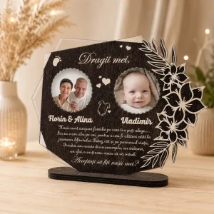Cadou personalizat – Trofeu pentru cerere Botez