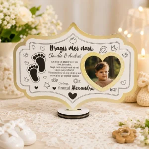 Rama foto personalizata – Cadou pentru taierea motului
