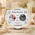 Rama foto personalizata – Multumire nasi botez