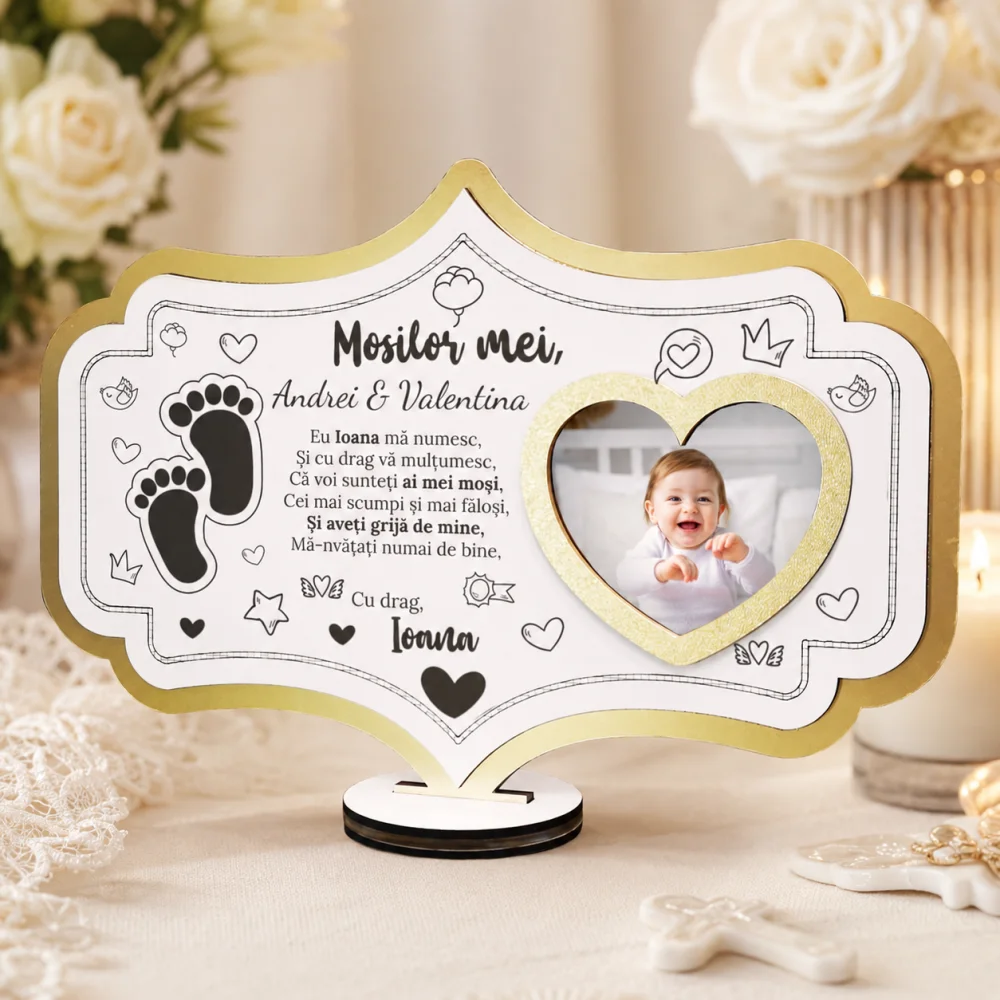 Rama foto personalizata – Special pentru mosi