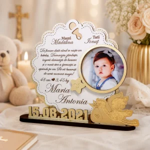 Trofeu personalizat  - Felicitari nou nascut