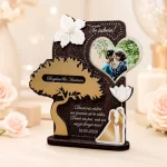 Trofeu Personalizat – Inima pentru indragostiti (Poza si mesaj)