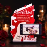 Trofeu personalizat printat pentru indragostiti – Te iubesc