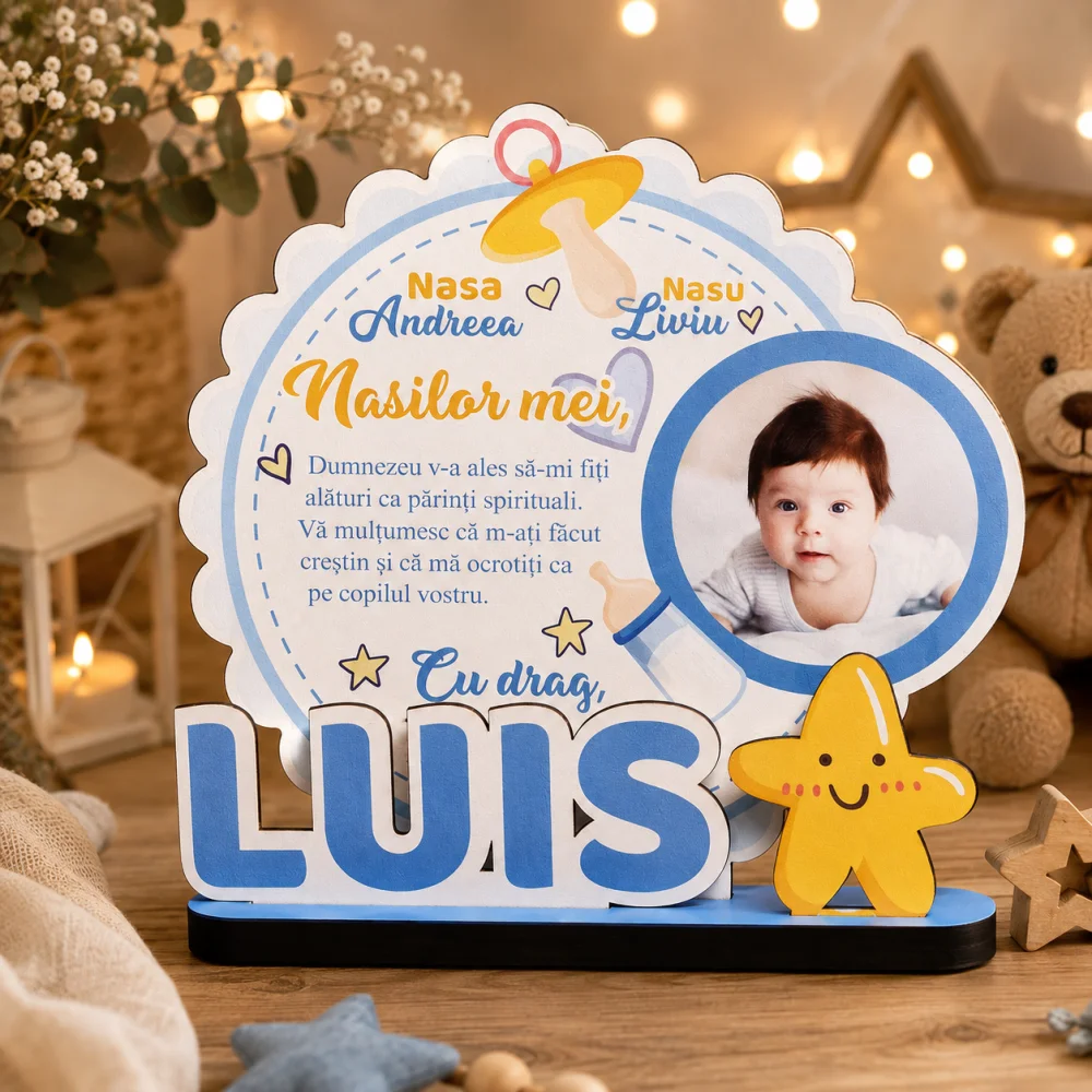 Trofeu Printat – Cadou nasi de la finut