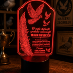 Lampă LED personalizată pentru sport columbofil 72922