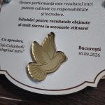 Plachetă personalizată pentru columbofil 72882