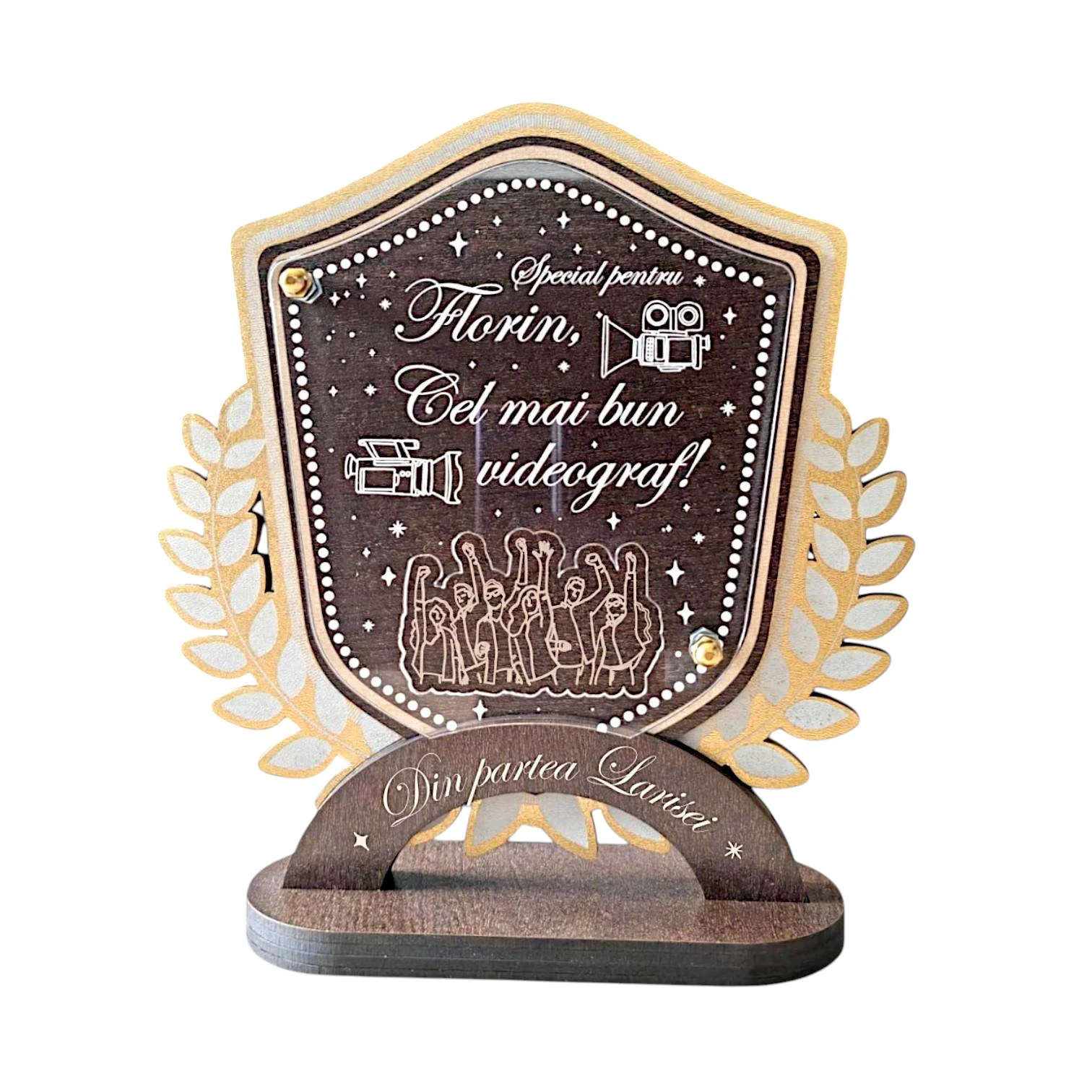 Trofeu Personalizat – Cel mai bun videograf