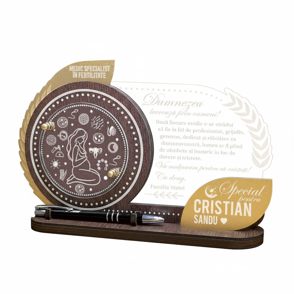 Trofeu Recunostinta – Pentru Medic in Fertilitate