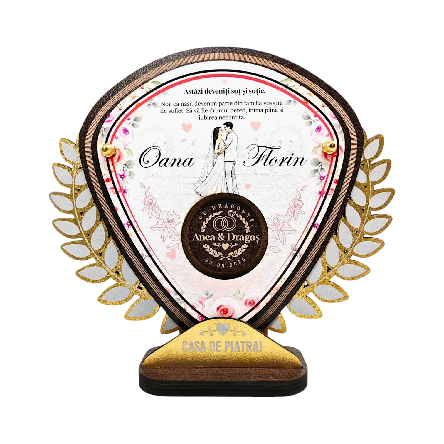 Trofeu Personalizat  – Casa de piatra pentru fini