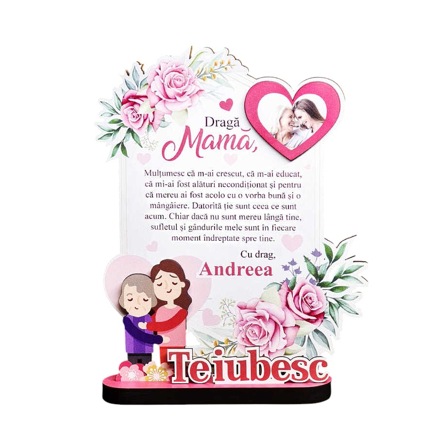 Trofeu Printat – Cadou pentru mama