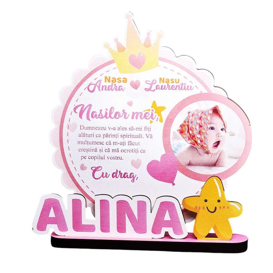 Trofeu Printat – Cadou nasi de la finuta