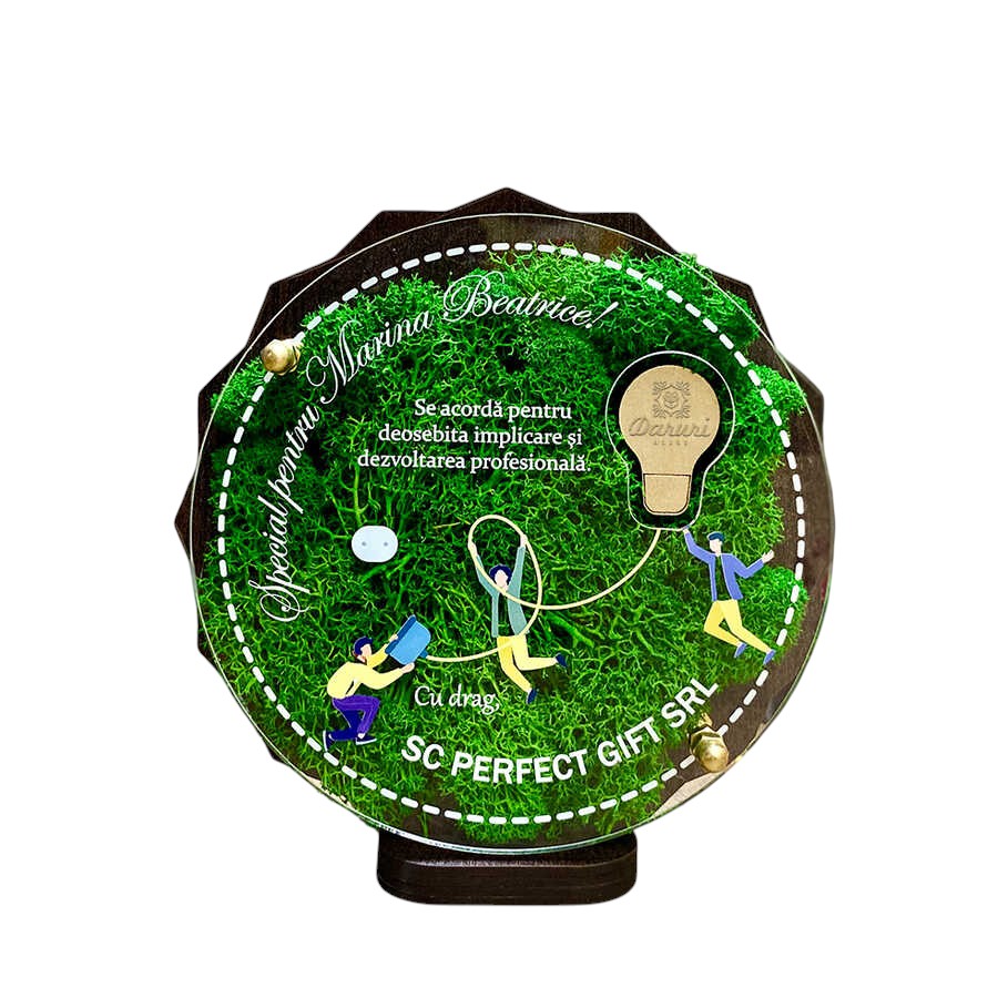 Trofeu Personalizat cu Licheni – Rezultate deosebite
