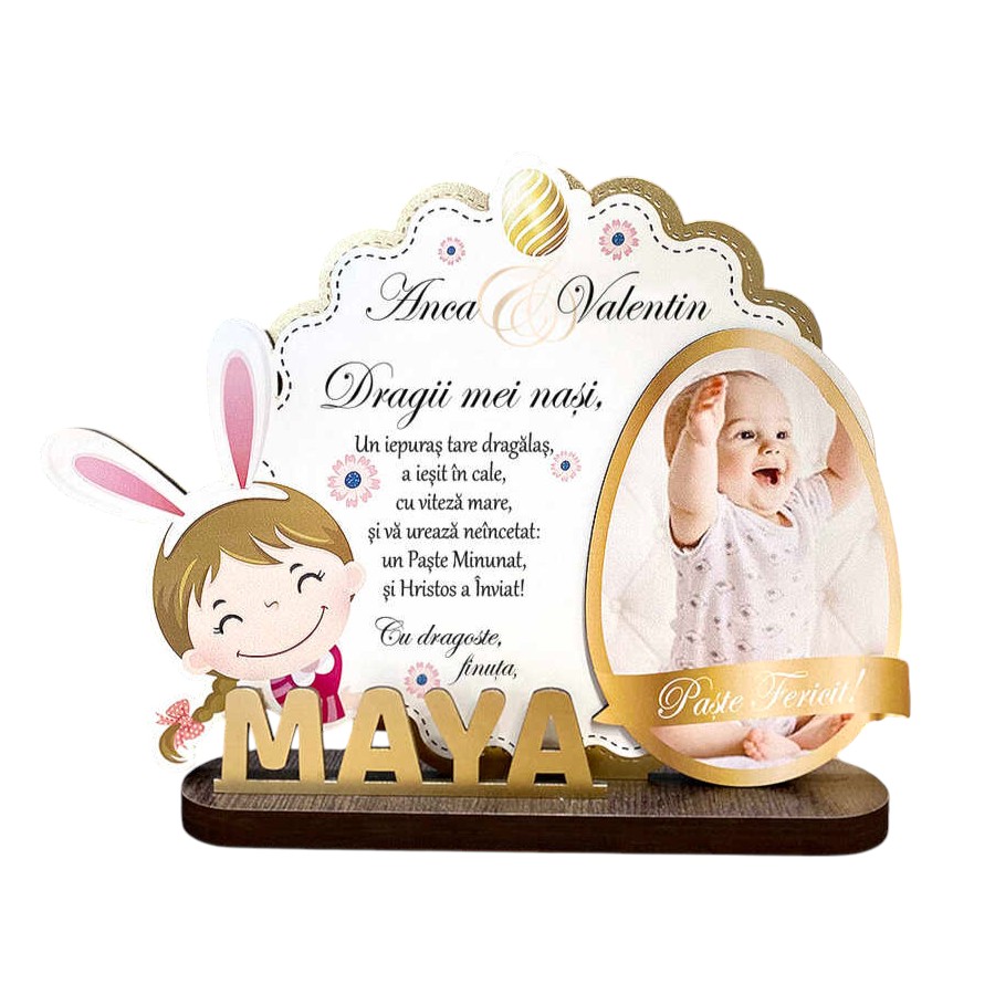Trofeu de Paste – Cadou pentru nasii de botez de la finuta