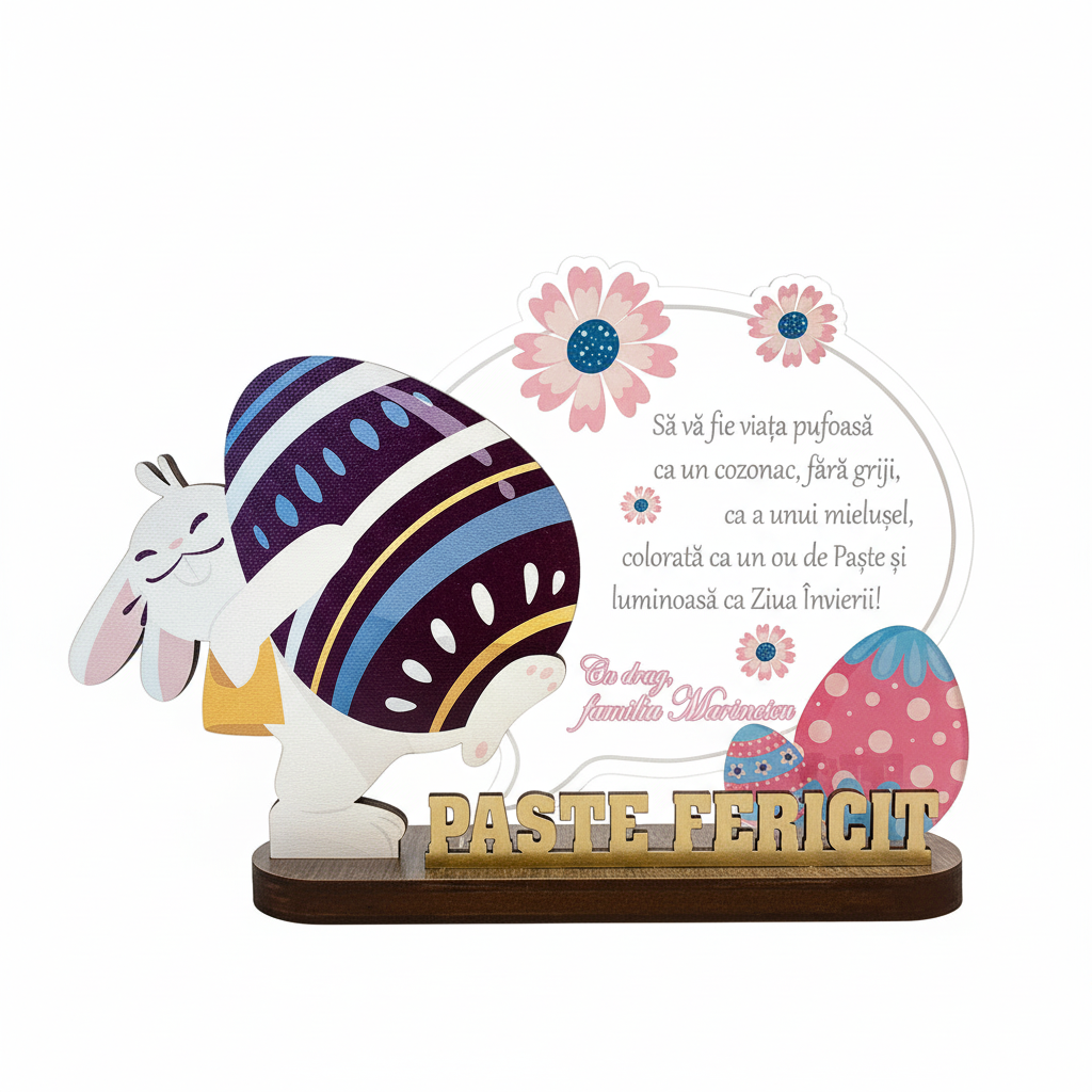 Trofeu personalizat – Pentru Paste