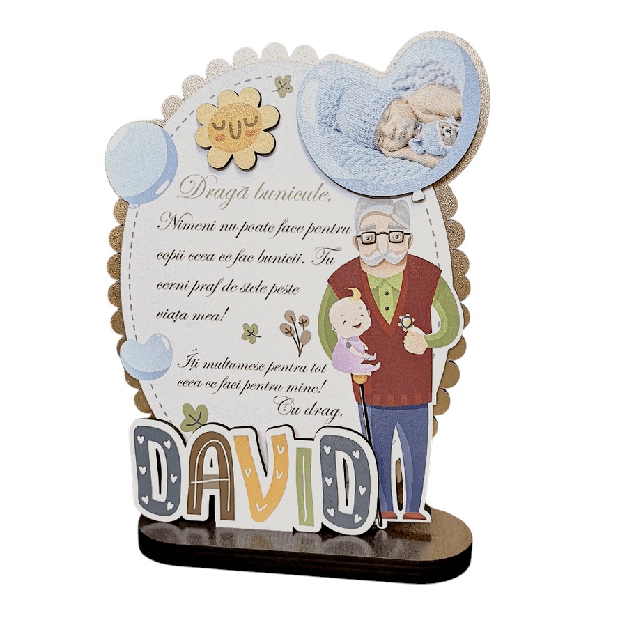 Trofeu Printat – Cadou pentru bunic