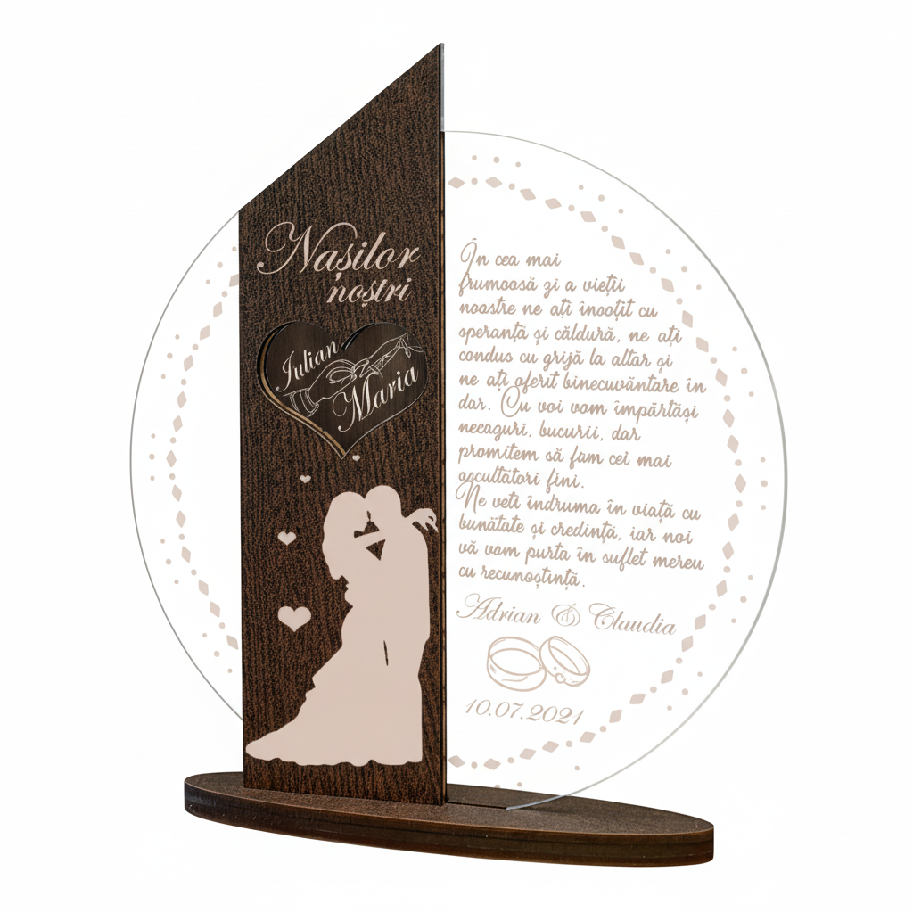 Cadou personalizat Trofeu – pentru nasi