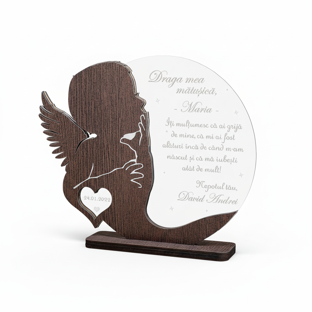 Cadou personalizat Trofeu – Soapte pentru matusa