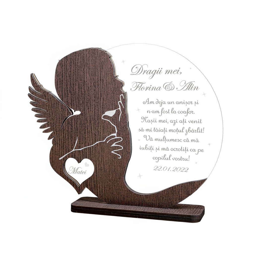 Cadou personalizat Trofeu – Soapte pentru taiere mot