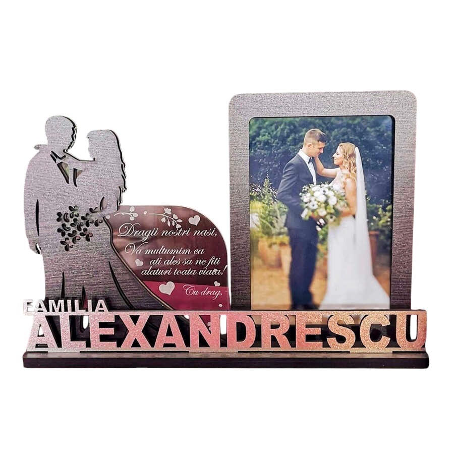 Rama foto personalizata – Cadou de nunta