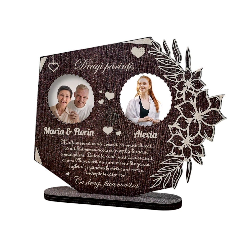 Trofeu Personalizat – Cadou pentru parinti