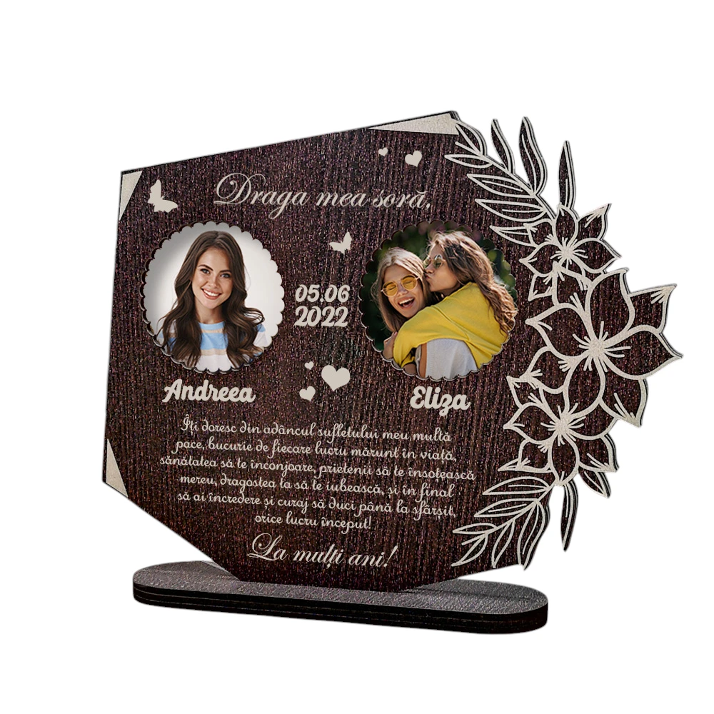 Trofeu Personalizat – Cadou pentru sora