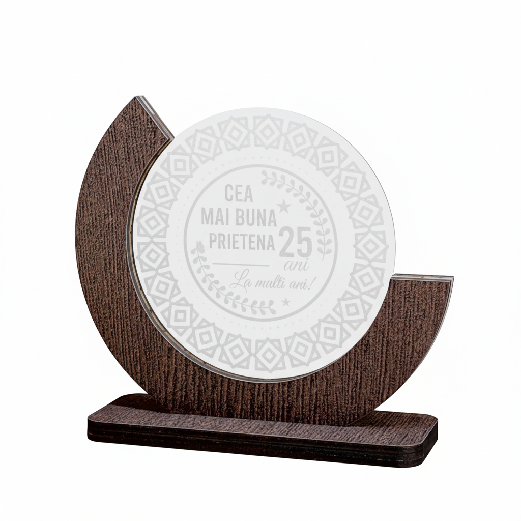 Cadou personalizat Trofeu – Cea mai buna prietena
