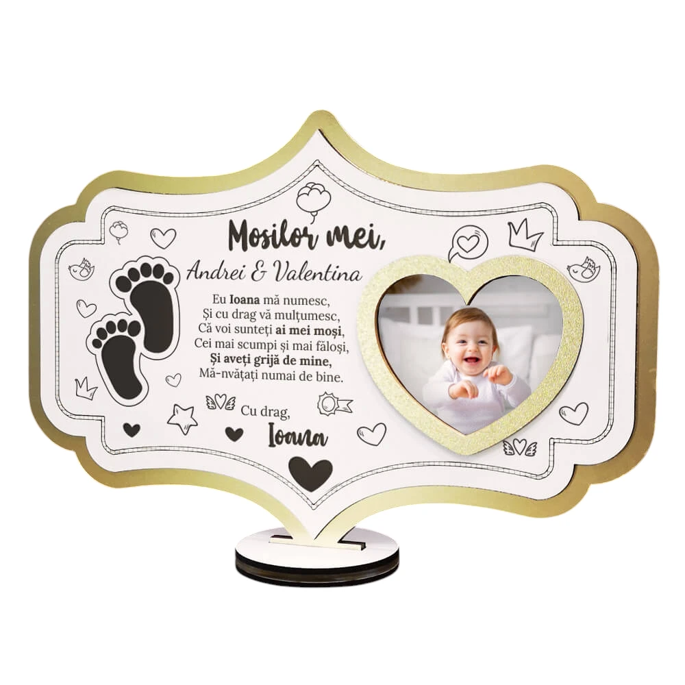 Rama foto personalizata – Special pentru mosi