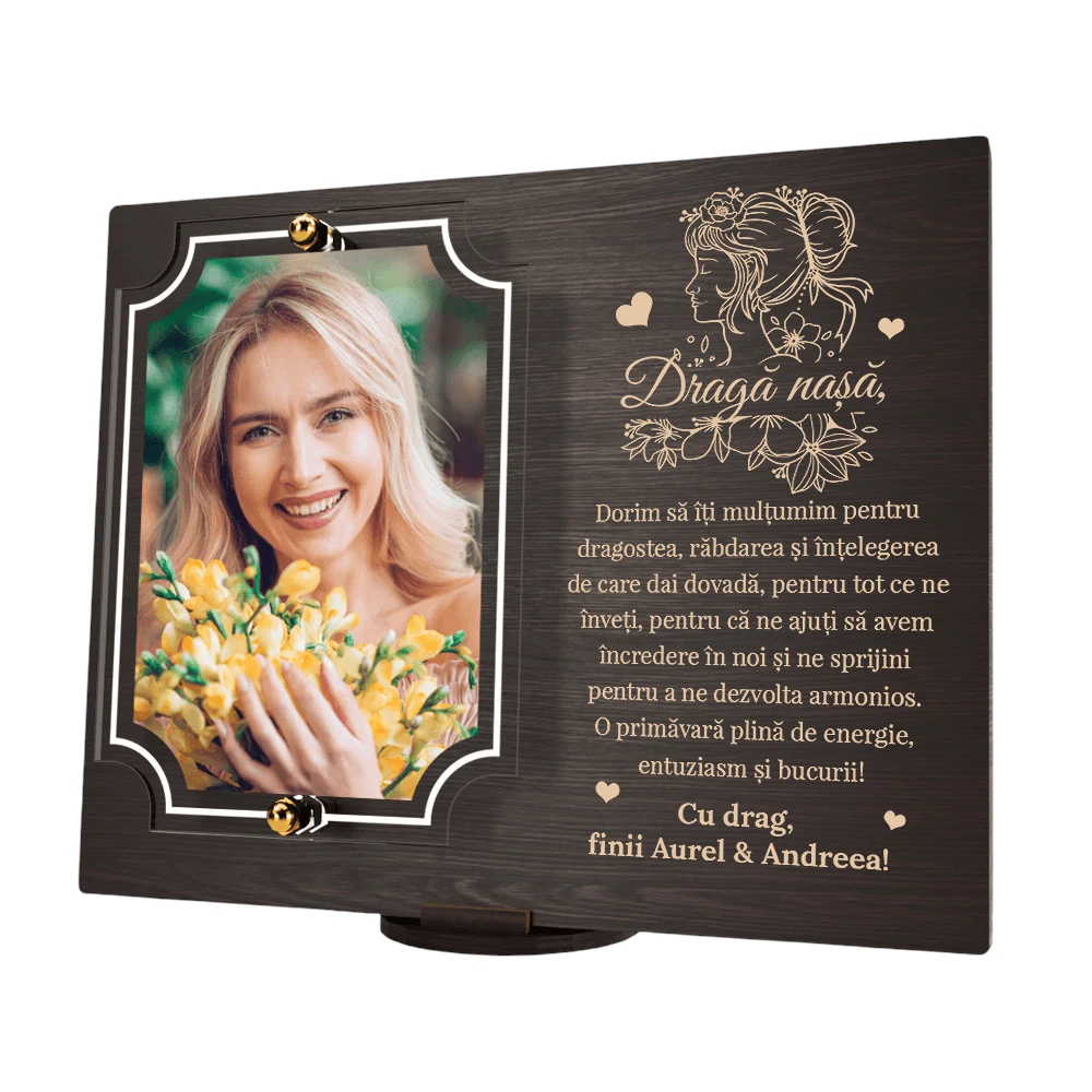 Placheta personalizata – special pentru nasa