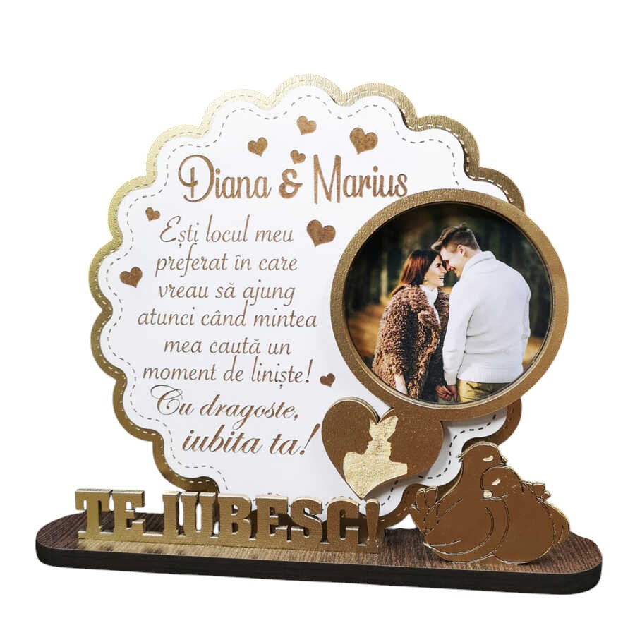 Cadou personalizat – Trofeu pentru ziua indragostitilor