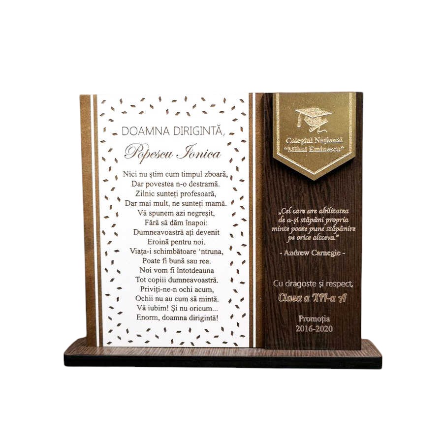 Cadou personalizat – Special pentru diriginta