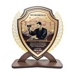 Trofeu personalizat – Special pentru judecator