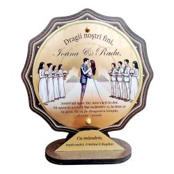 Trofeu Personalizat – Cu Drag pentru Fini