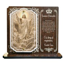Trofeu Crestin Personalizat – Invierea Domnului | Cadou Religios de Paste