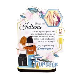 Trofeu printat – Cea mai buna prietena