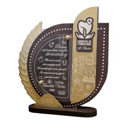 Trofeu Personalizat – Cadou pentru Stomatolog