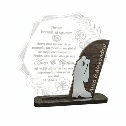 Cadou personalizat Trofeu  – Am spus da! Diamant