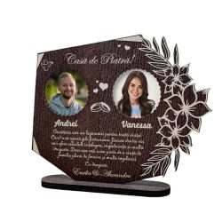 Trofeu personalizat – Cadou Casa de Piatra