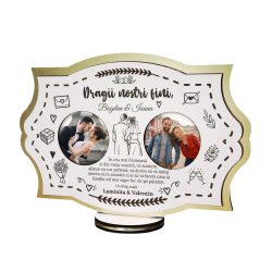 Rama foto personalizata – Cadou pentru fini