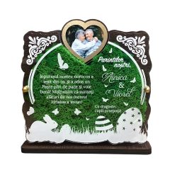 Trofeu personalizat cu licheni de Paste – Pentru parinti