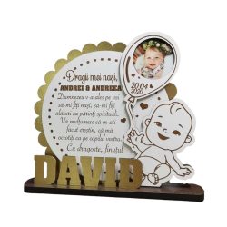 Trofeu personalizat – Multumire nasi botez