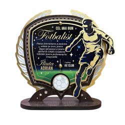 Trofeu personalizat – Special pentru cel mai bun Fotbalist