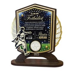 Trofeu personalizat – Cel mai bun Fotbalist