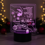 Cadou personalizat Trofeu LED pentru iubita/a