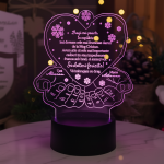 Cadou personalizat Trofeu LED pentru parinti