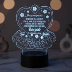 Cadou personalizat Trofeu LED de Paste pentru parinti