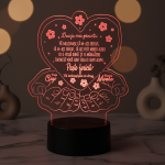 cadou_personalizat_trofeu_led_de_paste_pentru_parinti_rosu