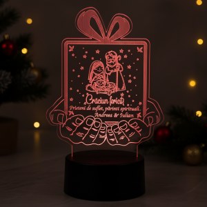 Lampa LED – cadou pentru nasi de craciun